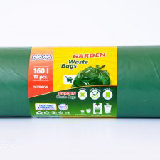 Paper packaging for garbage bags